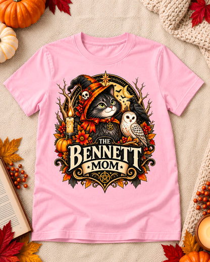 Personalized Matching Family Halloween Cat Shirts